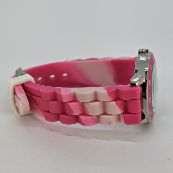 Disney Minnie‎ Mouse Women Watch 32MM Pink Plastic Bands New Battery - Picture 8 of 11